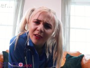 Ellie Shou Gets Her Pussy Eaten And Sucks Cock Of An Older Guy PART 1 16/16