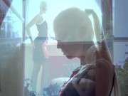 Jessie Volt Looks Stunning As She Masturbates In Her Window 3/16