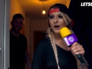 Ebony Slut Josy Black Gets Drilled Deep by Muscular Fan - LETSDOEIT 1/16