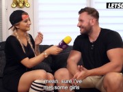 Ebony Slut Josy Black Gets Drilled Deep by Muscular Fan - LETSDOEIT 4/16