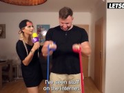 Ebony Slut Josy Black Gets Drilled Deep by Muscular Fan - LETSDOEIT 7/16