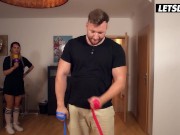 Ebony Slut Josy Black Gets Drilled Deep by Muscular Fan - LETSDOEIT 8/16