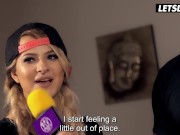 Ebony Slut Josy Black Gets Drilled Deep by Muscular Fan - LETSDOEIT 9/16