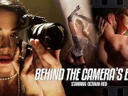 LUCIDFLIX Exquisite babe Octavia Red rides a hard cock after her photoshoot