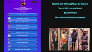 Thick Butt Femboy Bouncing on your Cock