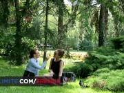 Two hot secretaries initiate a threesome at the office 3/16