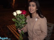 PublicAgent incredible cute and sexy Pakistani teen with hairy pussy legs and ass fucked POV in hotel suite 1/16