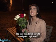 PublicAgent incredible cute and sexy Pakistani teen with hairy pussy legs and ass fucked POV in hotel suite 2/16