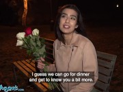 PublicAgent incredible cute and sexy Pakistani teen with hairy pussy legs and ass fucked POV in hotel suite 4/16