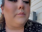 Smoking after a long day of packing. 10/16