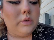 Smoking after a long day of packing. 15/16