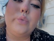 Smoking after a long day of packing. 3/16