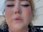 Smoking after a long day of packing. 8/16