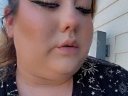 Smoking after a long day of packing. 9/16