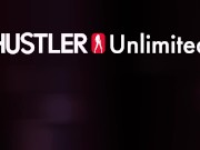 Mina strips off everything but her stockings and rides the customer raw at HUSTLER Unlimited 16/16