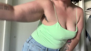 BBW Hairy Armpit Worship