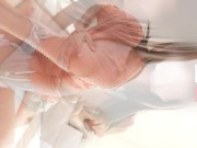 かわいい巨乳彼女の授乳手コキとパイズリ　寸止め射精管理されて大量ザーメン　亀頭責め　高速手コキ　大量射精　乳首舐め　デカチン　おっぱい　素人　カップル　個人撮影　日本人 14/16