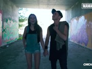 Evelina Darling Eats Jizz After Hard Fuck Outdoors - MAMACITAZ 4/16