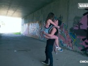 Evelina Darling Eats Jizz After Hard Fuck Outdoors - MAMACITAZ 5/16