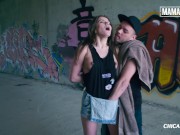 Evelina Darling Eats Jizz After Hard Fuck Outdoors - MAMACITAZ 7/16