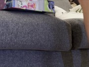 Sexy and Hot Brunette Babe for Porn Casting for the First Time on Camera wait for her Time Bored & Ignored without Underwear 2/16