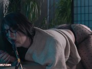 Hookah Girl in Glasses Sucks Big cock in 69 position and get Cum on Pussy and Glasses - MollyRedWolf 12/16