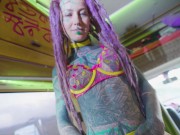 Hardcore Anal Fuck and Cum on Face in Sexy Lingerie with Hot Tattoo Girl - Facial - POV 10/16