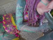 Hardcore Anal Fuck and Cum on Face in Sexy Lingerie with Hot Tattoo Girl - Facial - POV 3/16