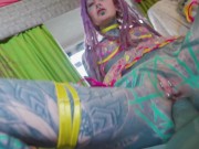 Hardcore Anal Fuck and Cum on Face in Sexy Lingerie with Hot Tattoo Girl - Facial - POV 5/16