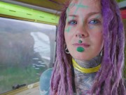 Hardcore Anal Fuck and Cum on Face in Sexy Lingerie with Hot Tattoo Girl - Facial - POV 6/16