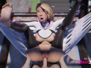 Georgeous Superheroine fucking with a guy in POV in a 3D animation 15/16