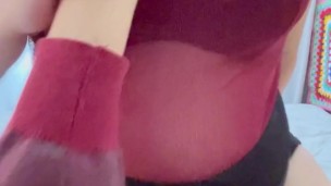 She got on top of me to feel her clitoris in my throbbing pussy