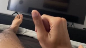 Cumming on my tummy