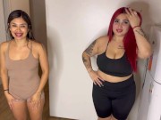 ENTRENAMIENTO de YOGA se convierte en un TRÍO CALIENTE ft Mariabalos 1/16