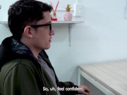 Me folle a mi paciente Pipe boy mientas su madrastra espera! Carla Morelli 1/16