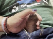 Special Handjob with the Super Mario Bros T-Shirt