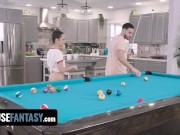 Freeuse Fantasy - Tiny Cute Slut Freya von Doom Gets Fucked By Lucky Stud On The Pool Table 6/16