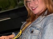 Nerdy Blonde Gal Really Loves Dick 2/16