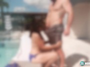 Gianna Chanel Plays With Her Brother-in-law 4/16