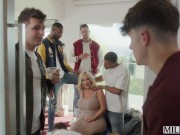 MILFY Busty Milf fucked in orgy 4/16