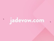 Petite British cumslut takes HUGE facials! (Jade Vow) 16/16