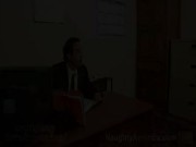 Busty Babe Enjoys Her Favorite Professor's Big Cock 2/16