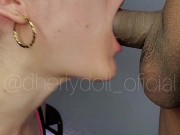 Delicious deep throat, bitch sucked my cock 4/16