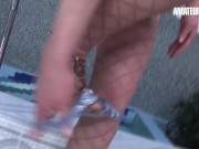 Big Ass Granny Raunchy Solo Fuck with Her New Toy - AMATEUR EURO 9/16