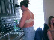 Behind the Scenes! Real life making Porn! Mom Anal Training! 2/16