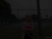 BANGBROS - Jill Taylor Cleans Johnny Love's Dick With Her Mouth After He Cums All Over Her Body 1/16