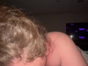 Slutty wife sucks hard and swallows all 10/16