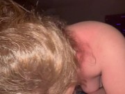 Slutty wife sucks hard and swallows all 5/16