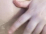 Naughty sexy bathtime play 11/16