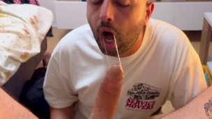 Big Moroccan dick blowjob